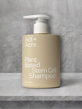 Act + Acre Plant Based Stem Cell Shampoo- scalp health, thinning, fullness